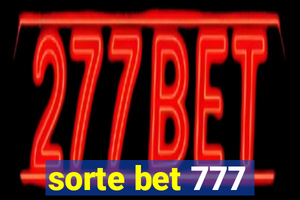 sorte bet 777